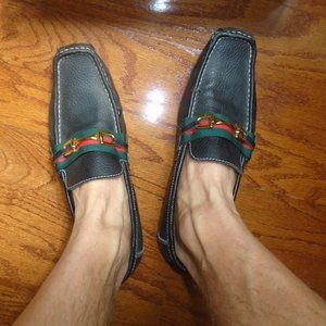 Gucci mens vintage loafers shoes